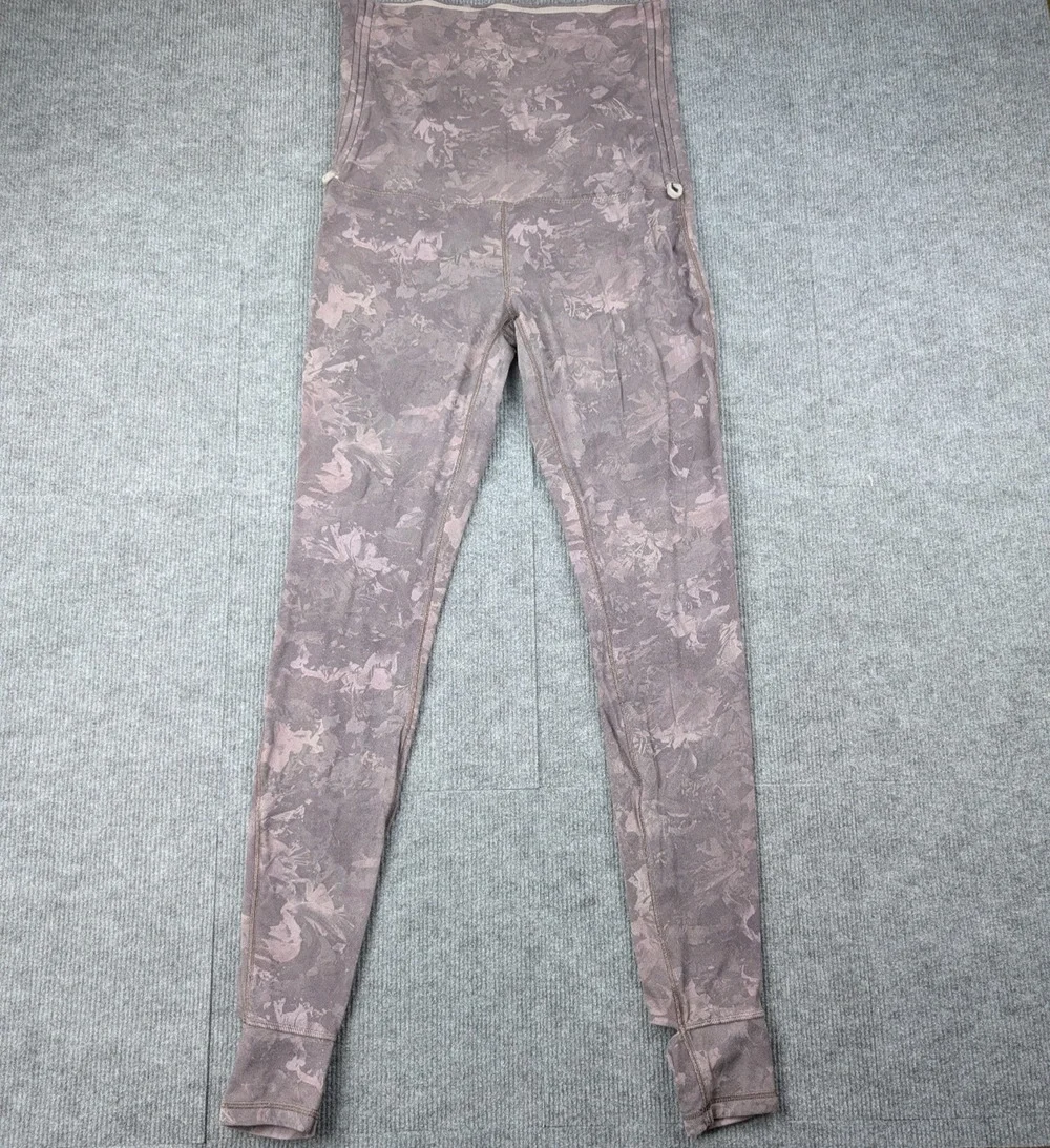 Lululemon Hug Your Core Align Leggings Womens 8 Reversible Stirrup Tight Cinch